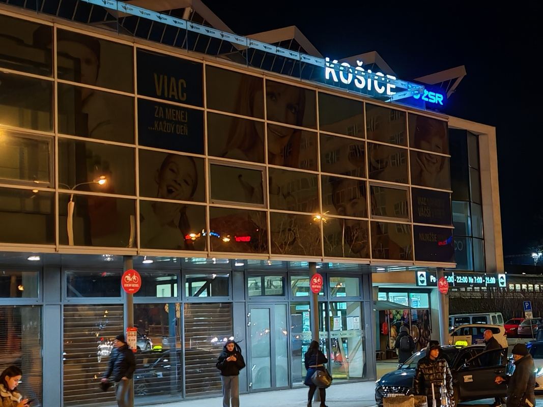 20:30, a som doma ... Košice