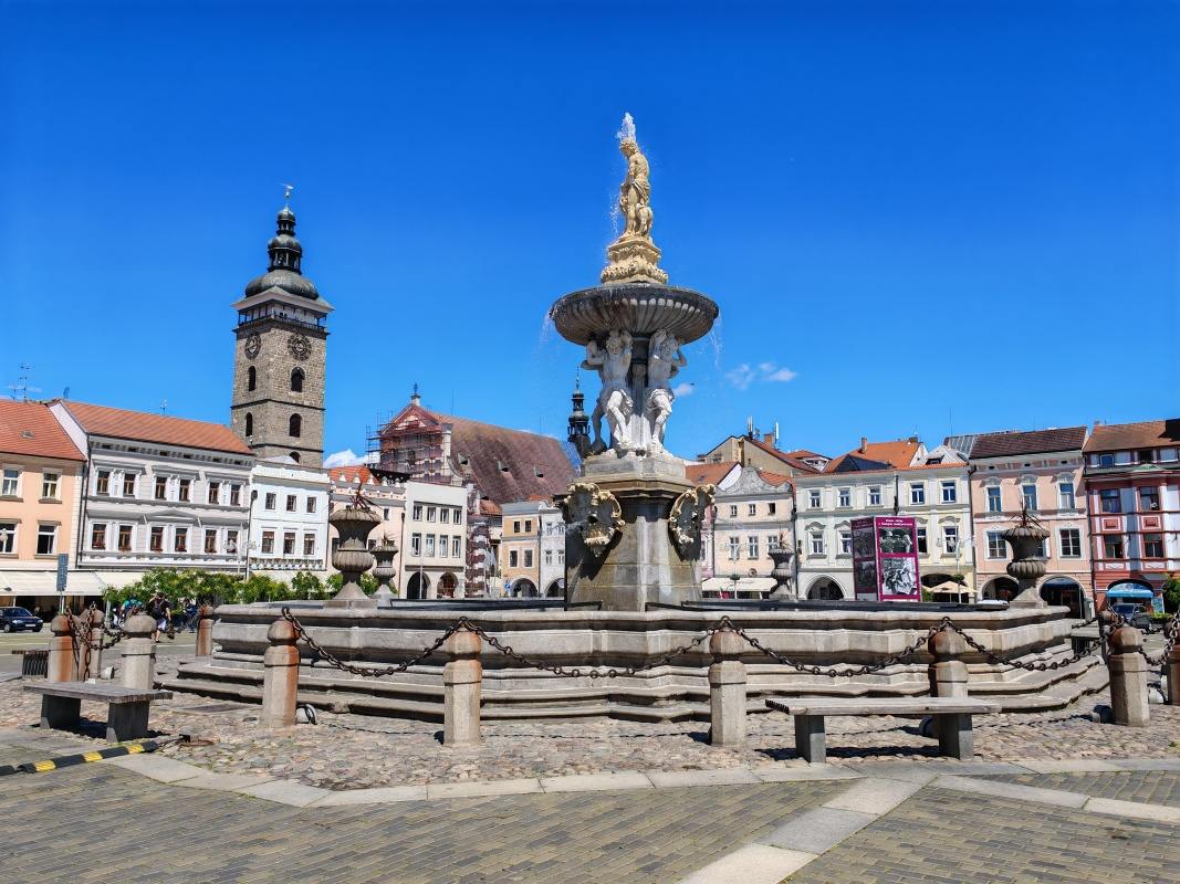 České Budějovice, Samsonova fontána