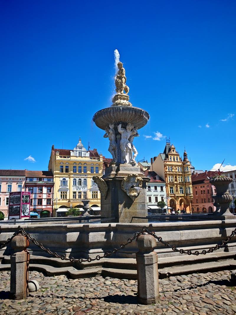 České Budějovice, Samsonova fontána