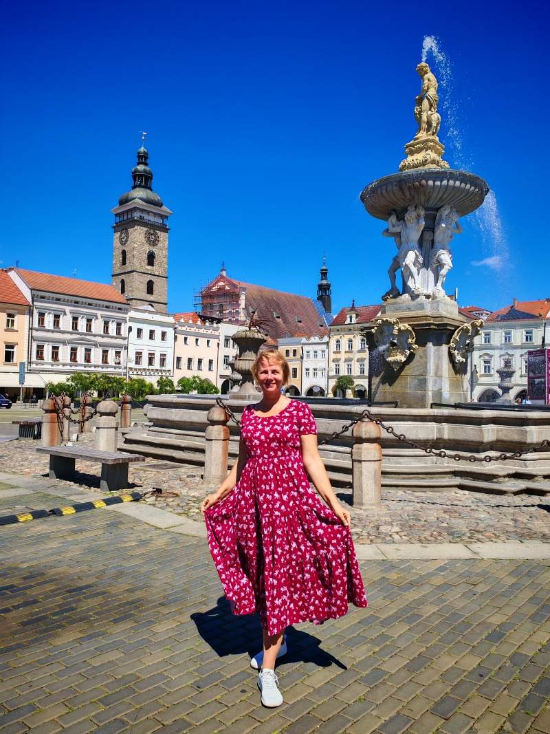 České Budějovice, Samsonova fontána