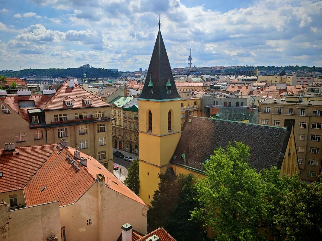 Novomlýnska vodárenská veža, výhľad