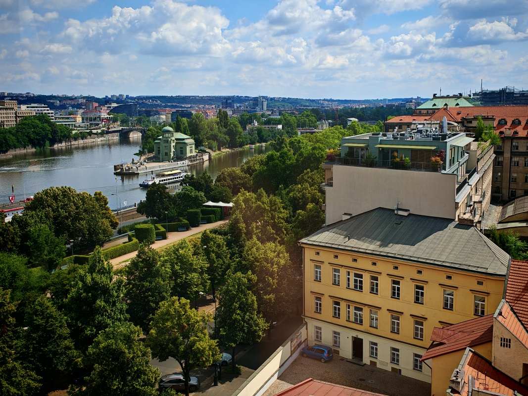 Novomlýnska vodárenská veža, výhľad