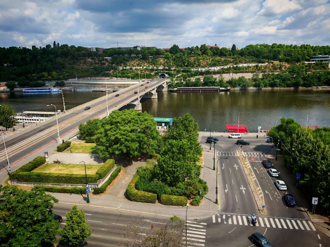 Novomlýnska vodárenská veža, výhľad