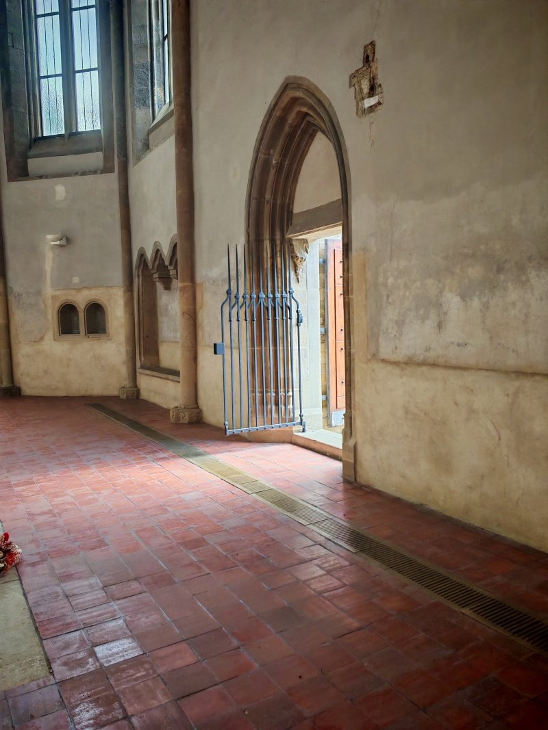 Kláštor sv. Anežky Českej, východ do záhrady minoritov