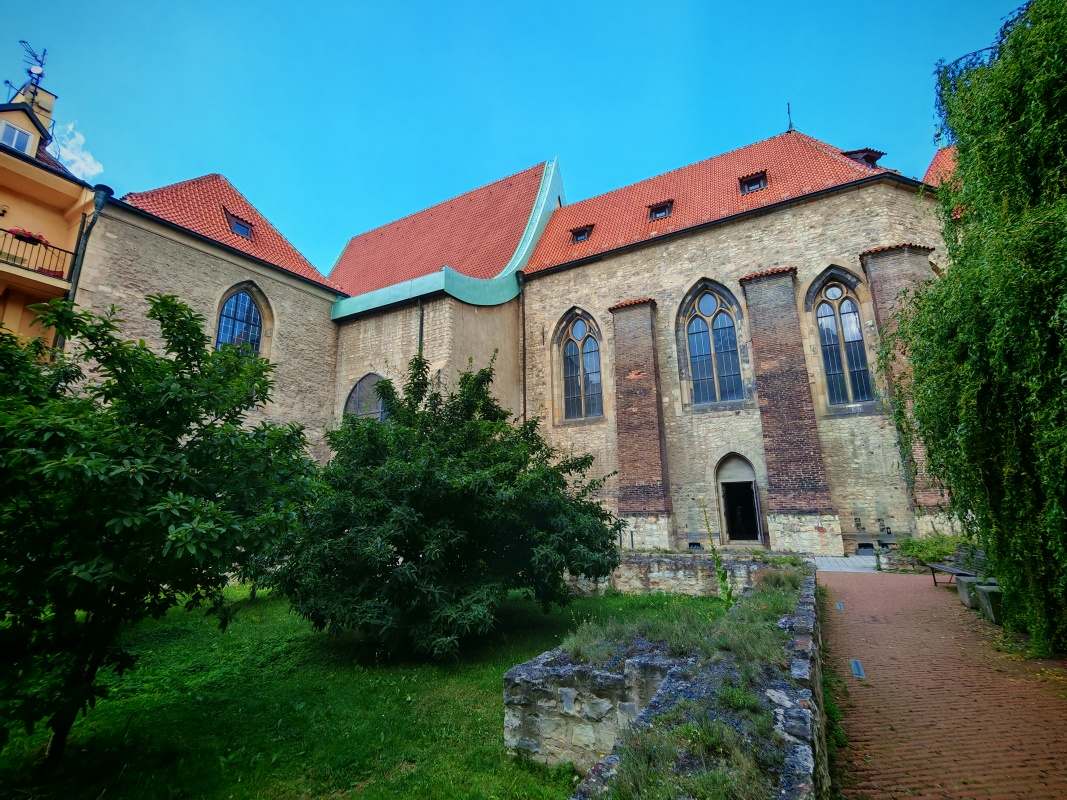 Kláštor sv. Anežky Českej, záhrada minoritov