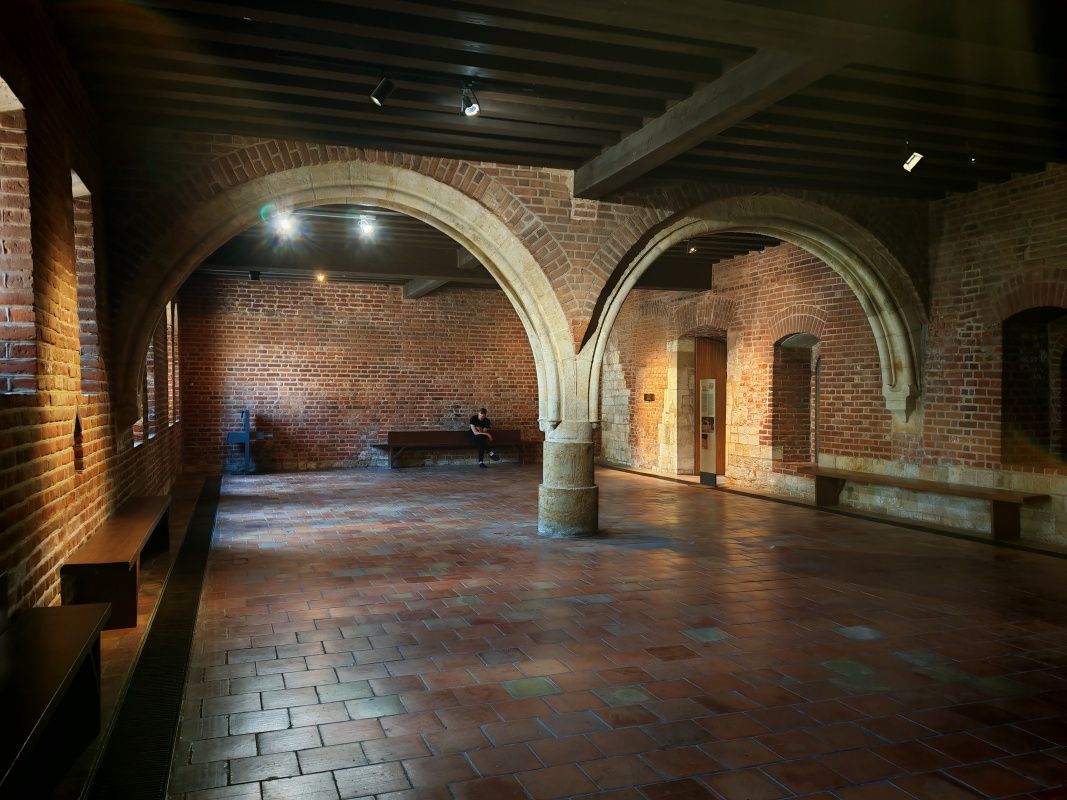 Kláštor sv. Anežky Českej, refektár (jedáleň) a pracovňa klarisiek