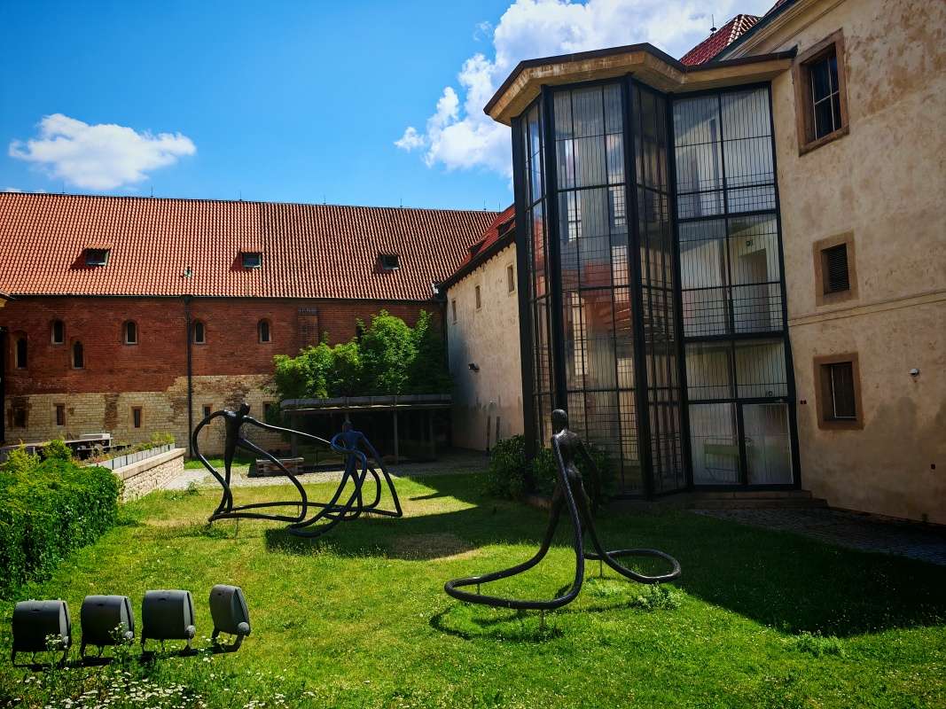 Kláštor sv. Anežky Českej, kláštorné záhrady