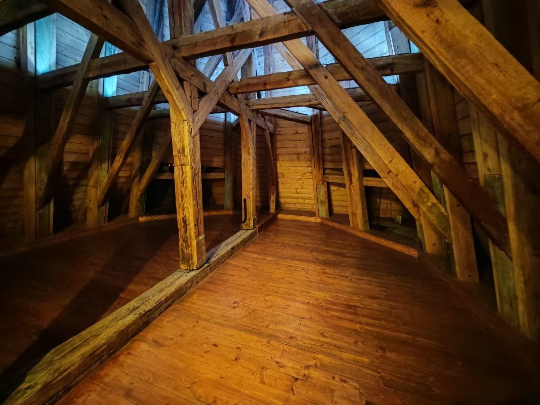 Staromestská mostecká veža, podkrovie veže