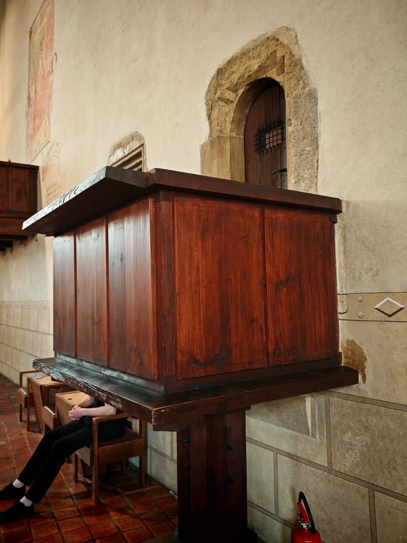 Betlémska kaplnka, z tohto balkónika kázal Majster Ján Hus