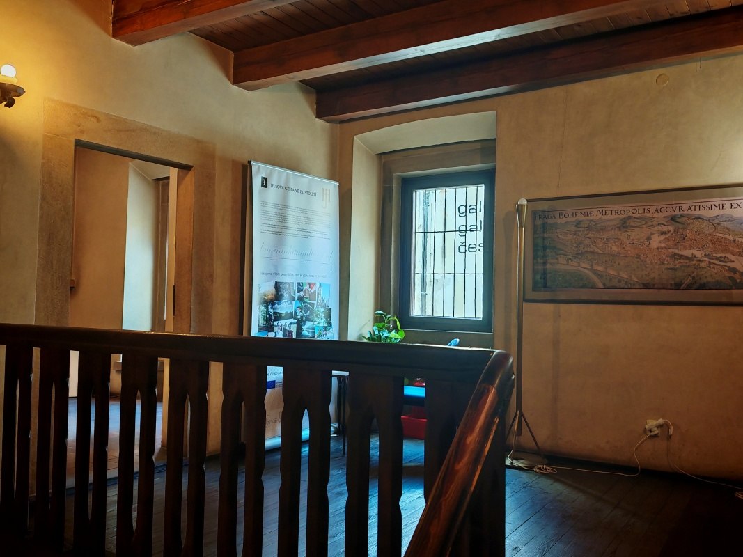 Betlémska kaplnka, poschodie s bytom Jána Husa