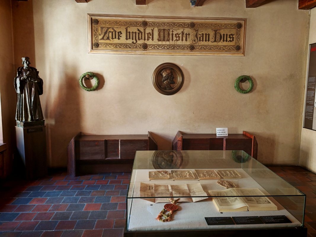 Betlémska kaplnka, tu býval Majster Ján Hus