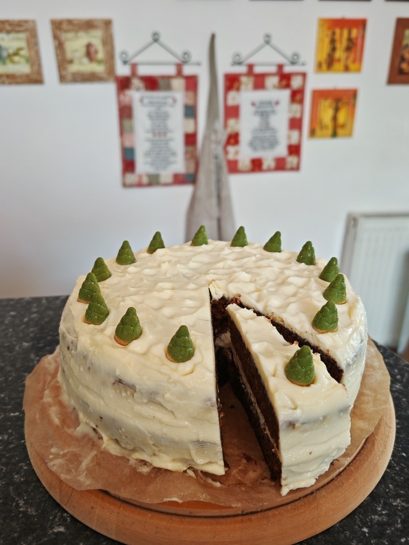 Pečiem - mrkvová torta