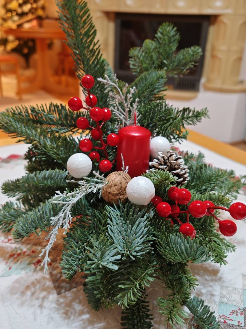 Výzdoba zo živej čečiny