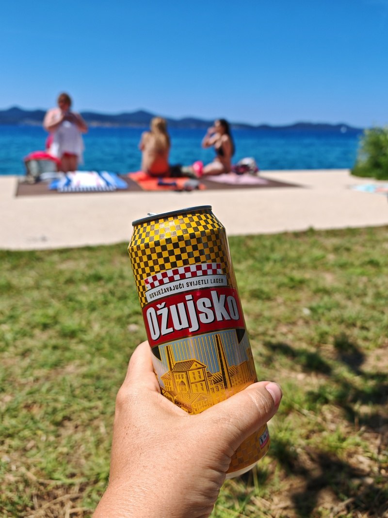 Prvé Ožujsko na pláži :)