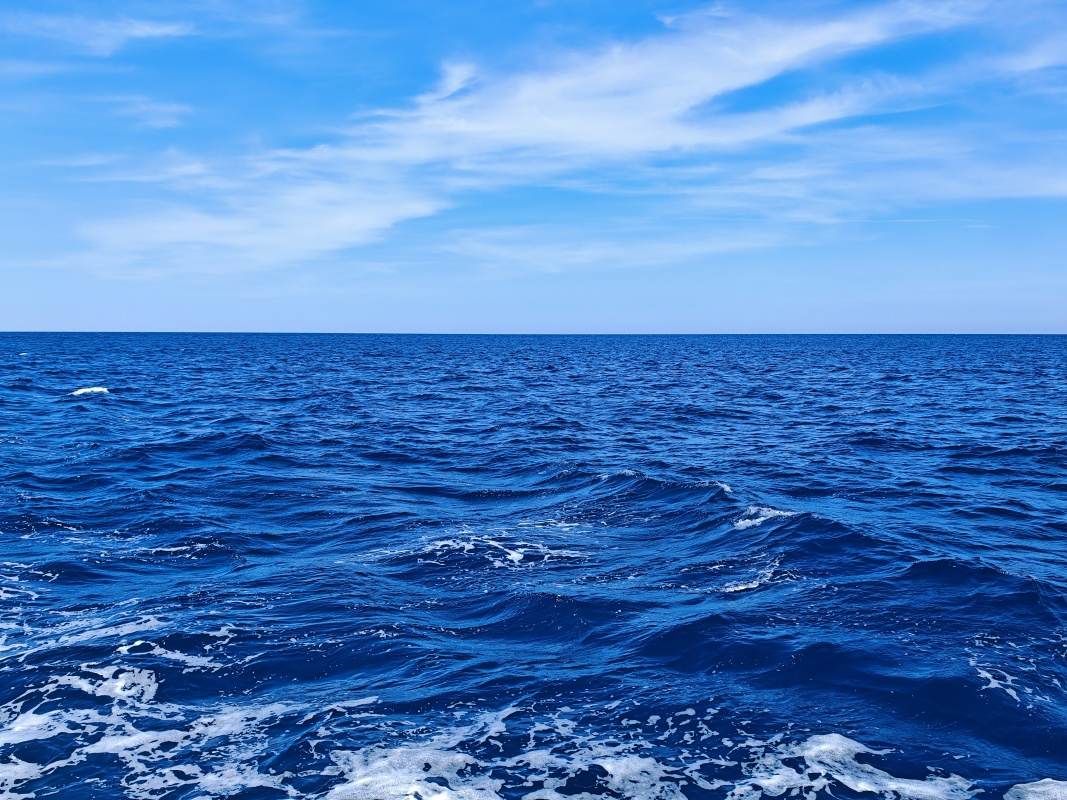 Konečne vidíme šíre more - to pri Zadare je ako Šírava :D