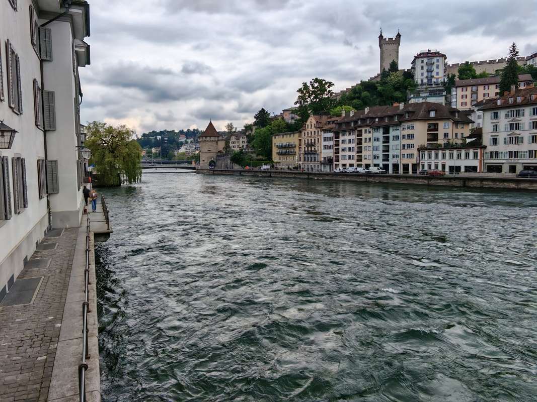 Výhľad za Spreuerbrücke
