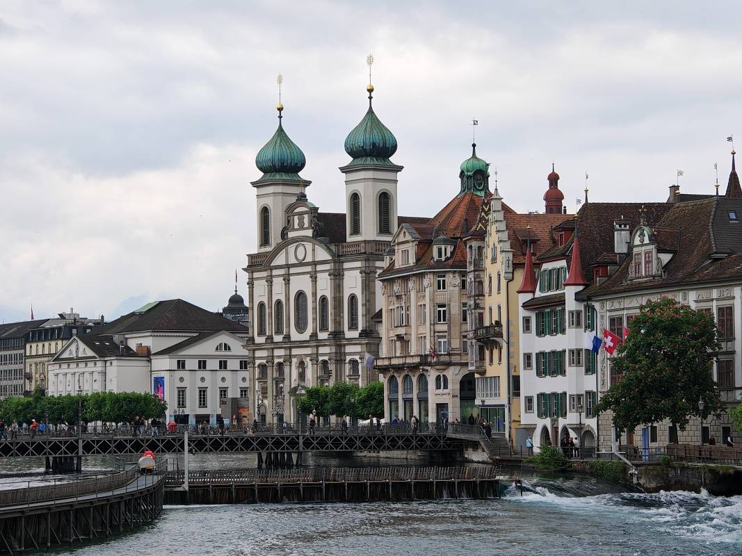 Jezuitský kostol z Spreuerbrücke