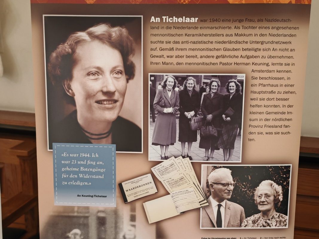 Predigerkirche - An Tichelaar, majiteľka quiltov z 2. sv. vojny