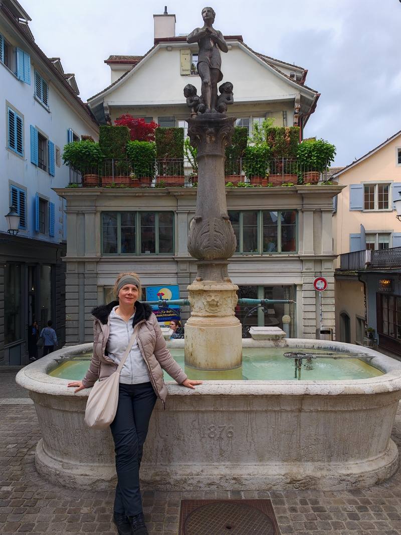 Renesančná fontána Napfbrunnen