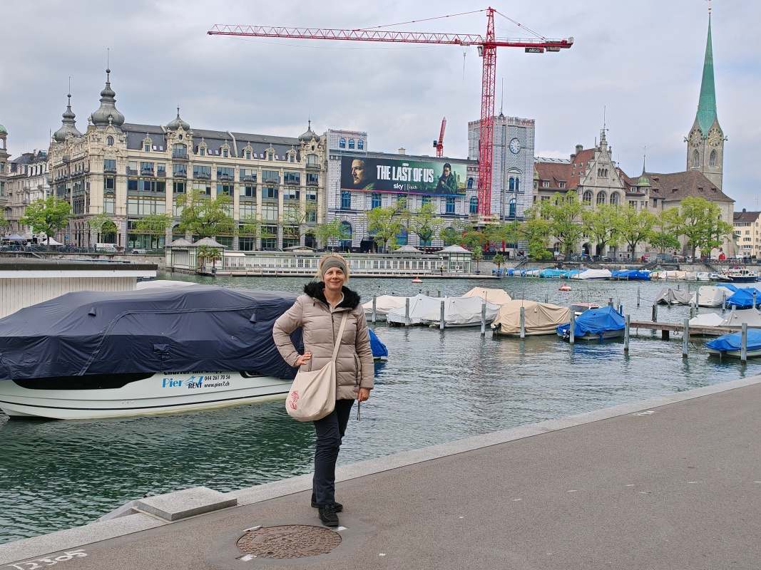 Limmat a Fraumünster