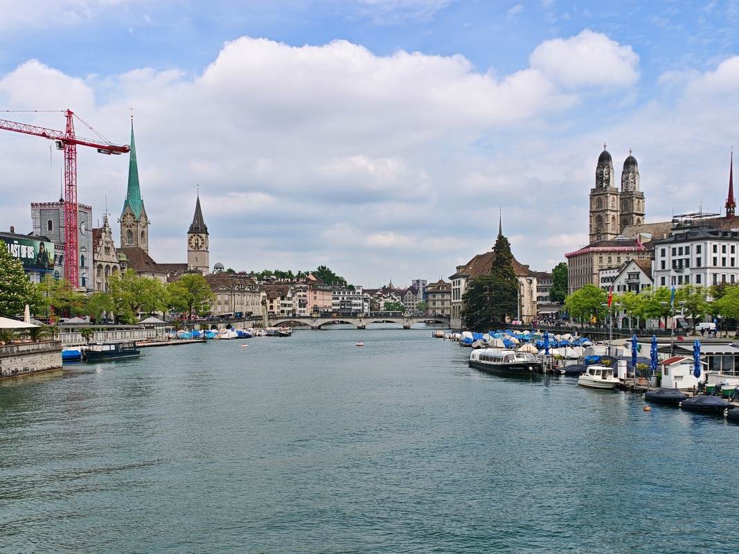 Zürich z Quaibrücke