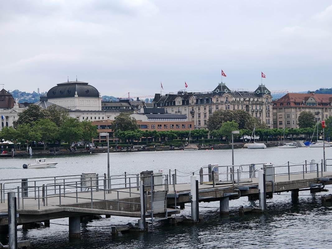 Zürišské jazero a Zürišská Opera