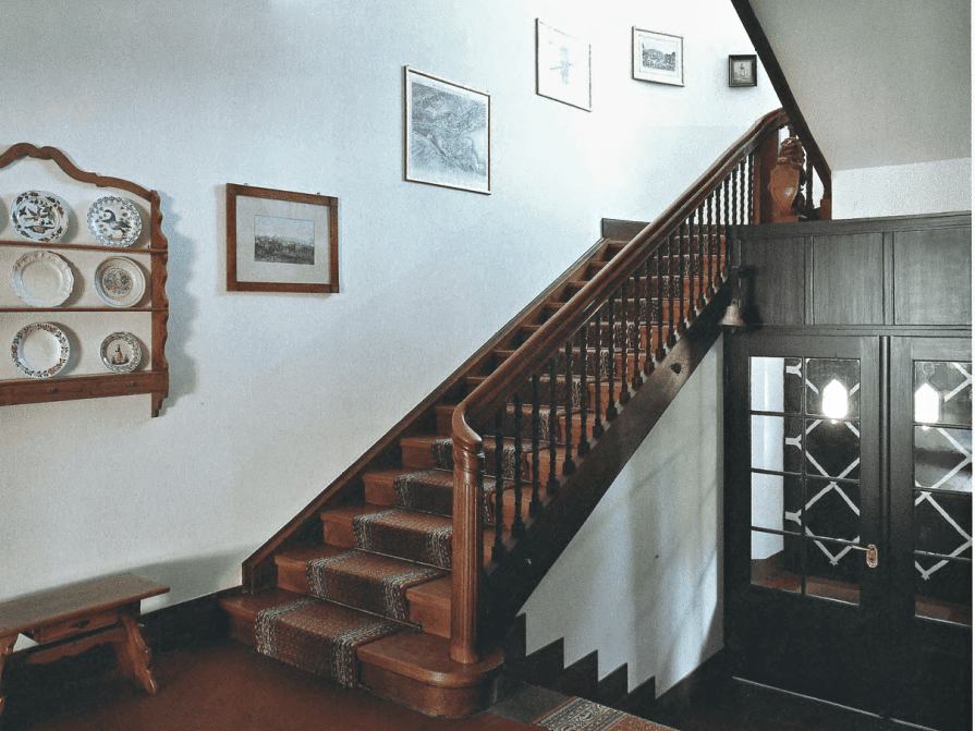 Dom C. G. Junga - schodisko