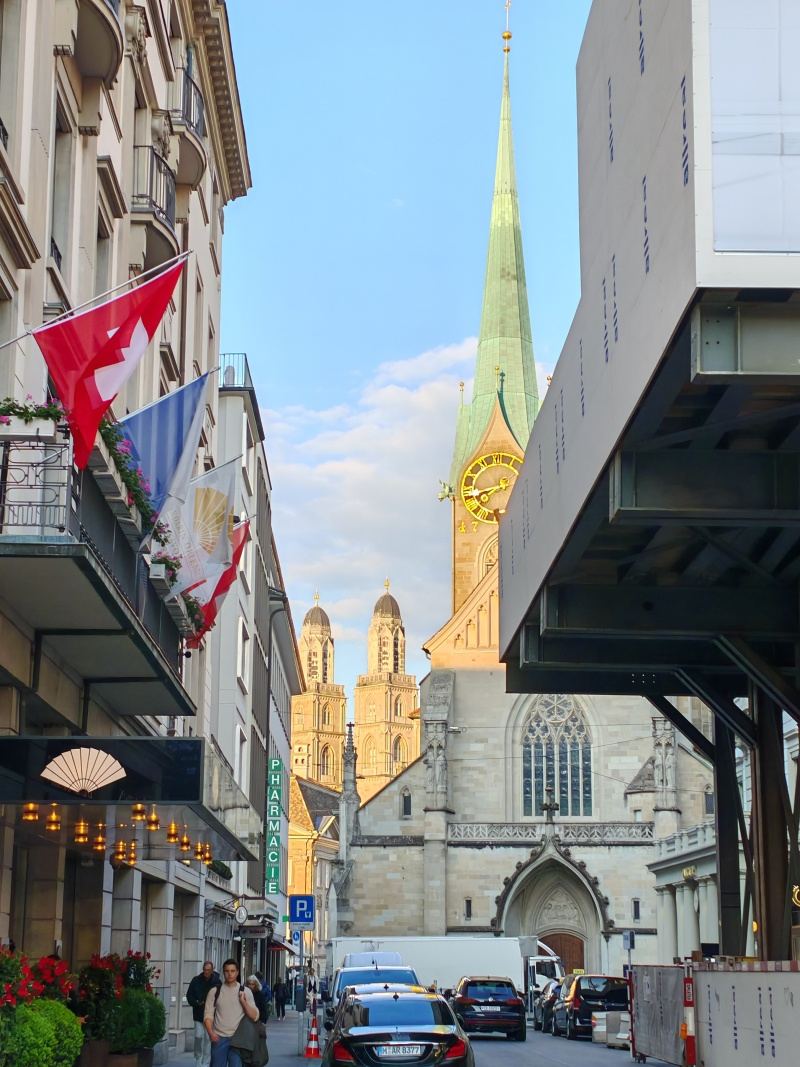 Zürich - Fraumünster a Grossmünster