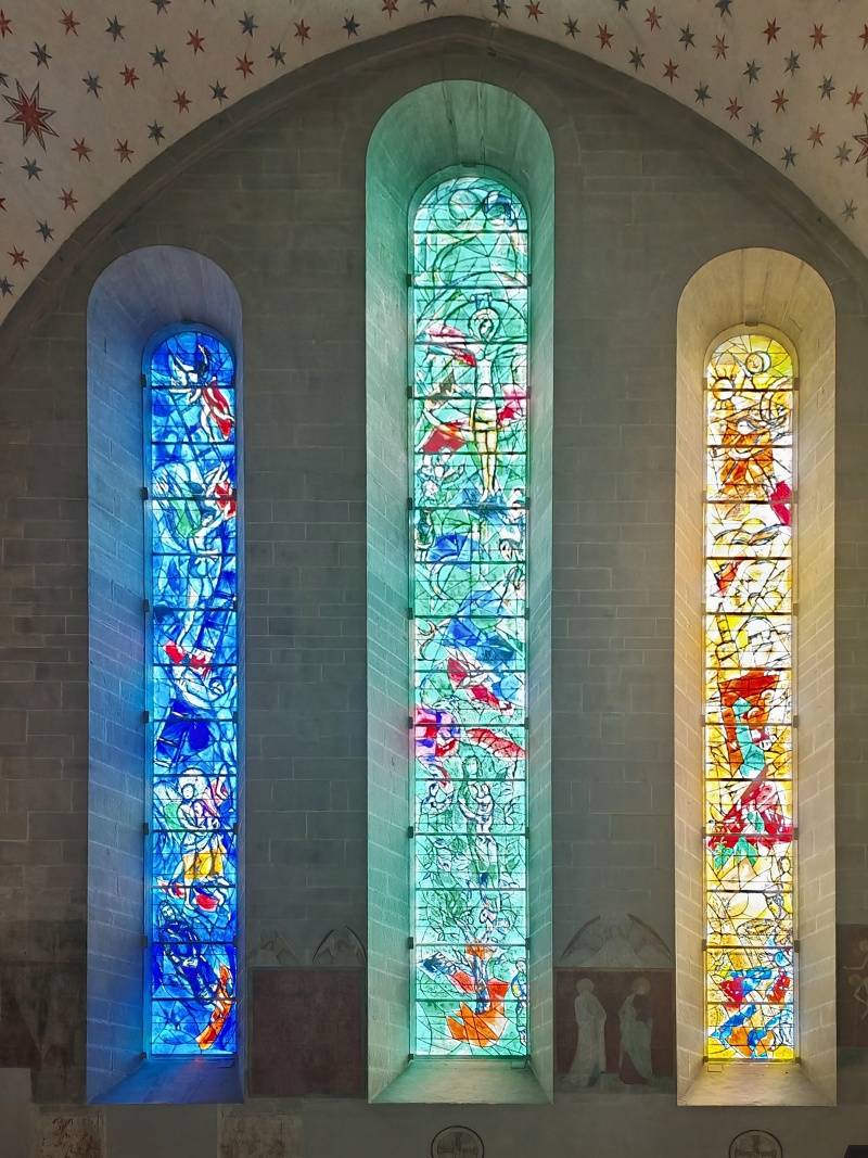 Fraumünster - Chagallove okná