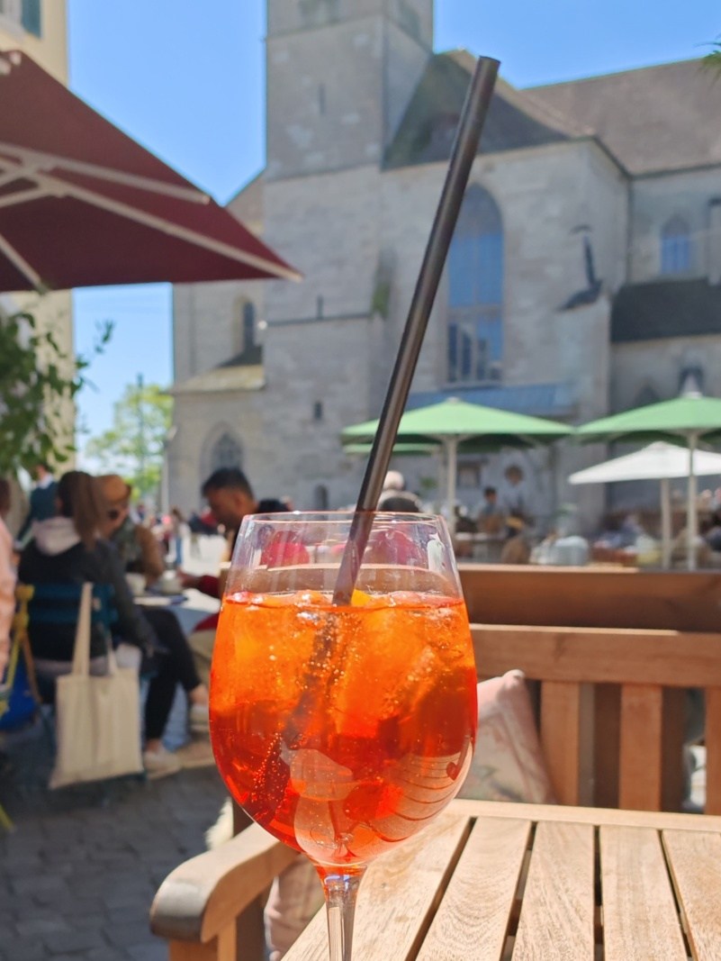 Aperol spritz na MünsterHof