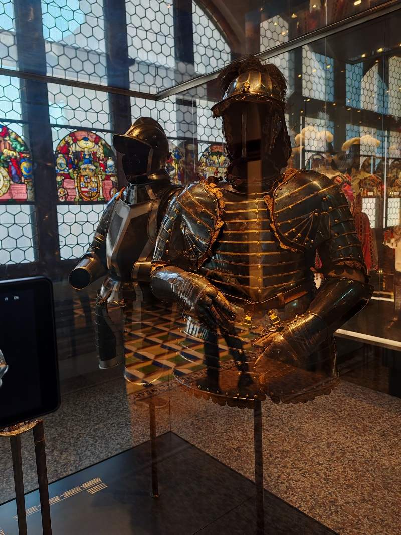 Landesmuseum - rytierske brnenie