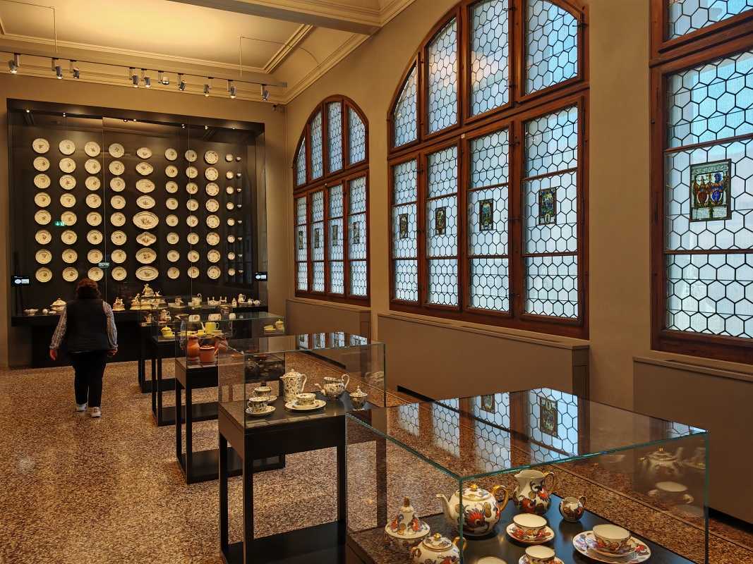 Landesmuseum - porcelán