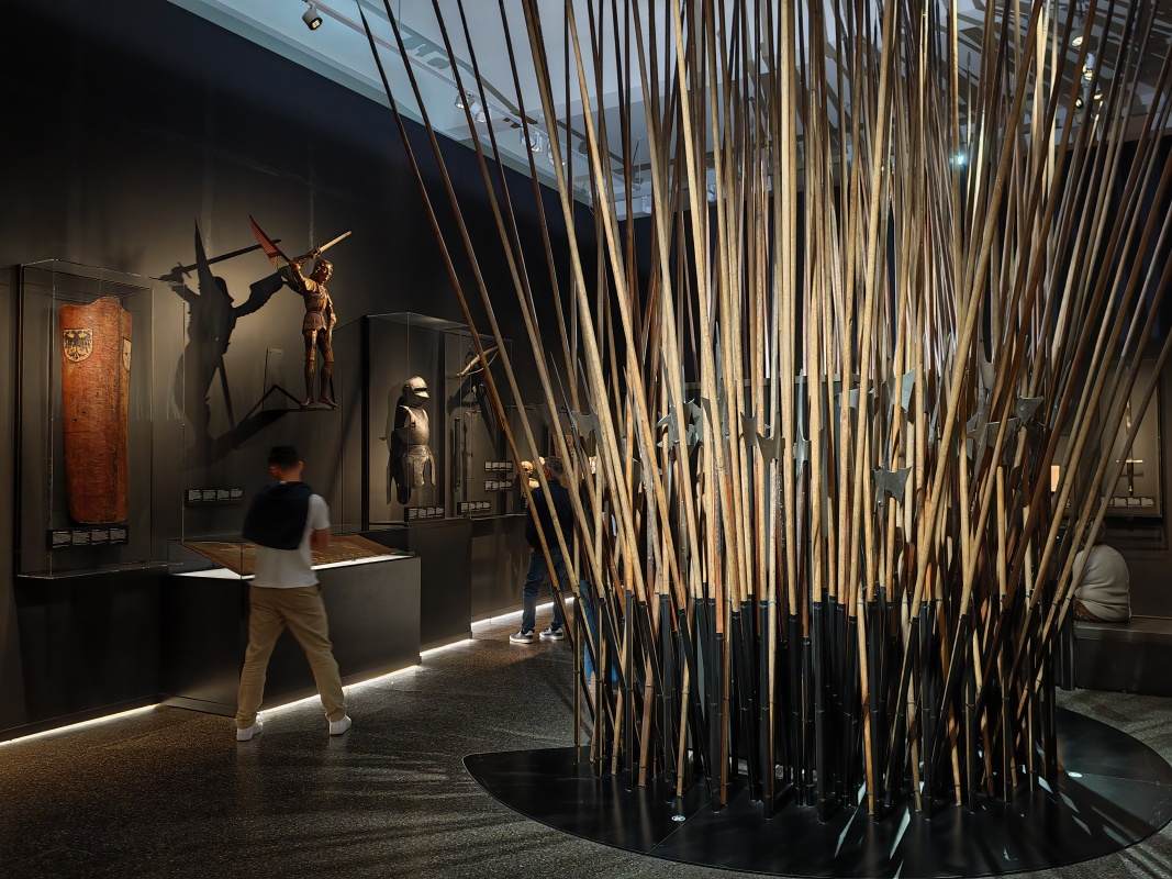 Landesmuseum - zbierky na prízemí