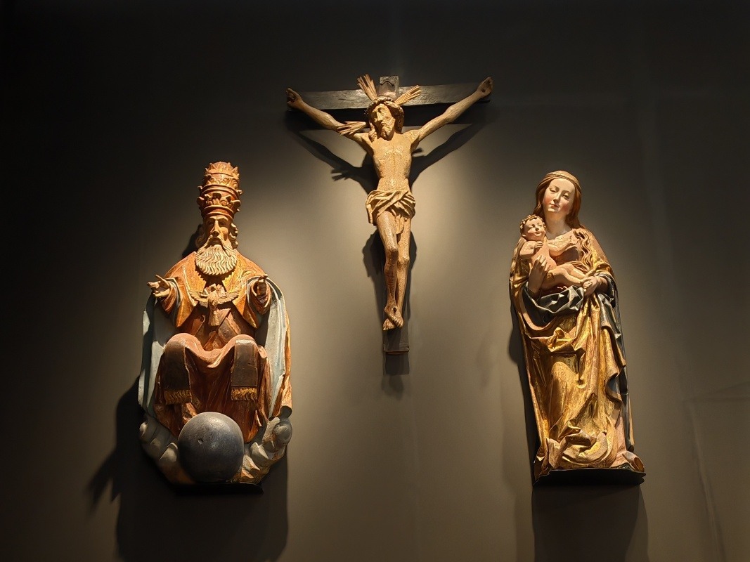 Landesmuseum - zbierky na prízemí