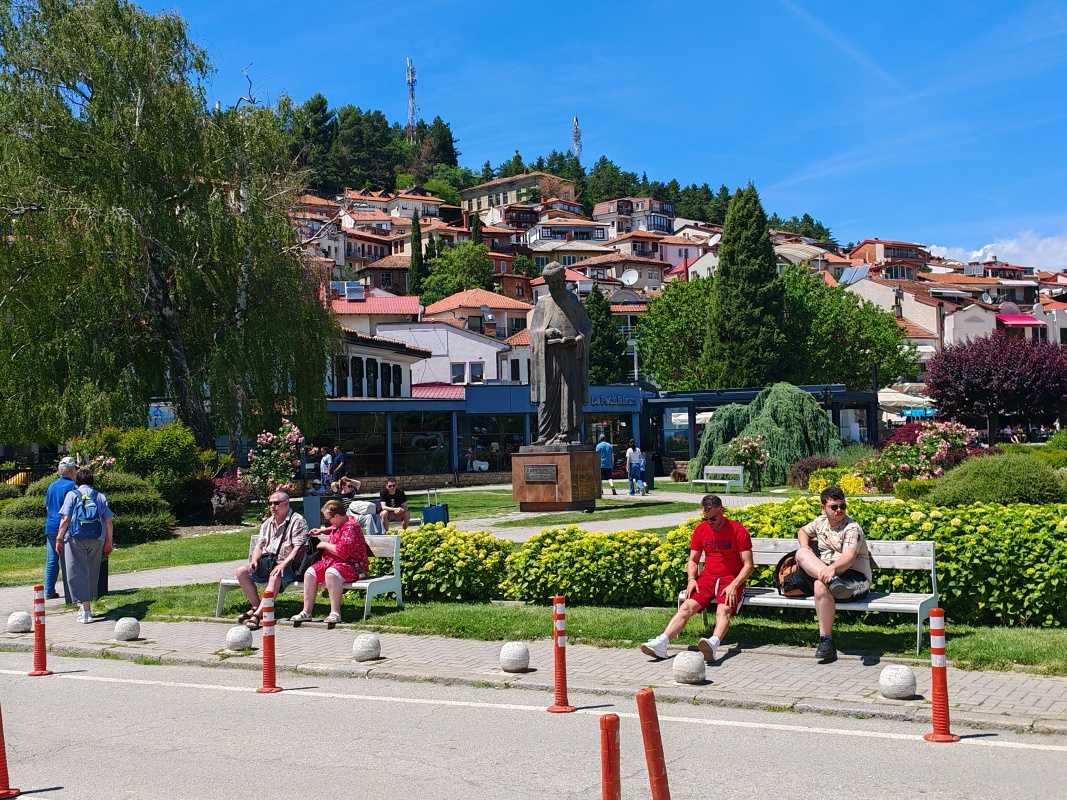 Sv. Naum a staré mesto