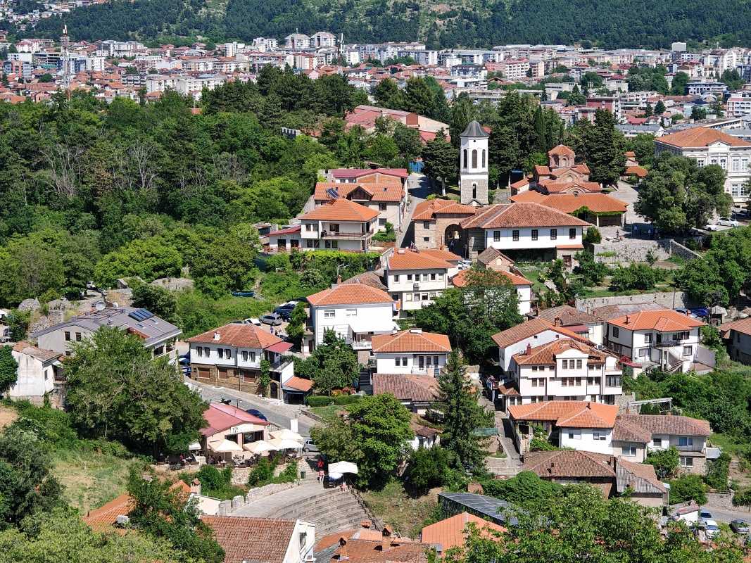 Výhľad na starý Ohrid