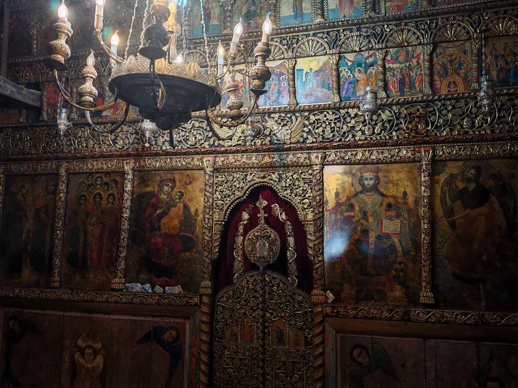 Kláštor sv. Nauma, starý kostol