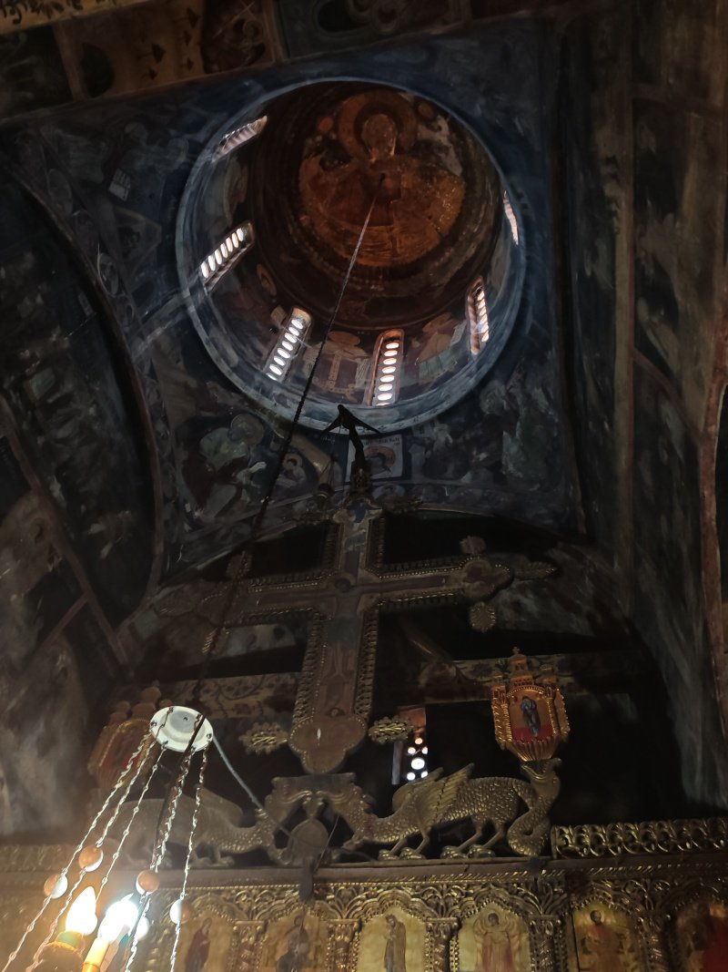 Kláštor sv. Nauma, starý kostol