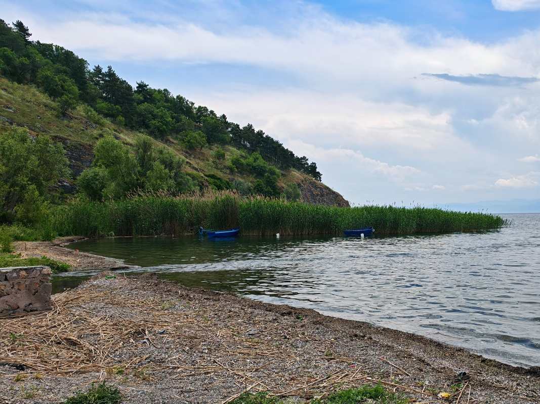 Cesta na kopec ku Kostolu sv. Jána z Kaneo
