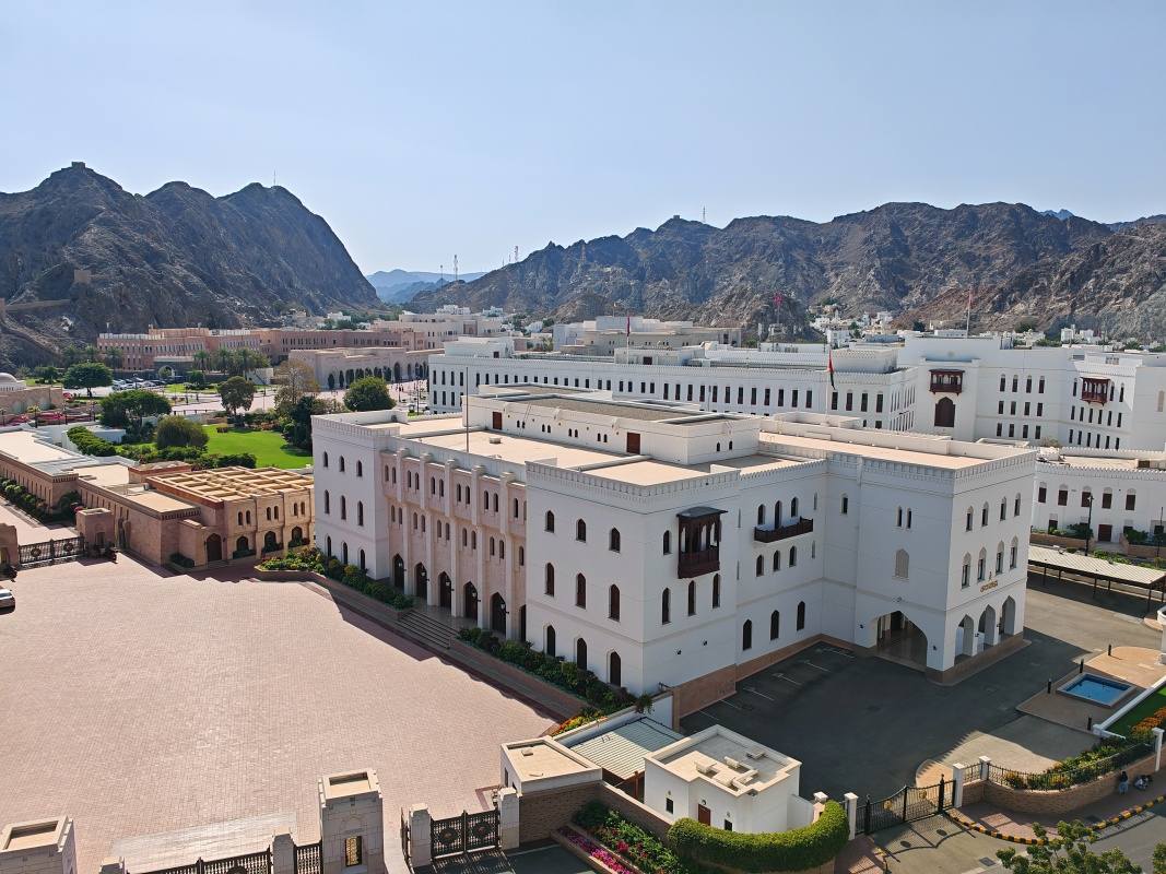 Al Mirani - výhľad na Starý Muscat