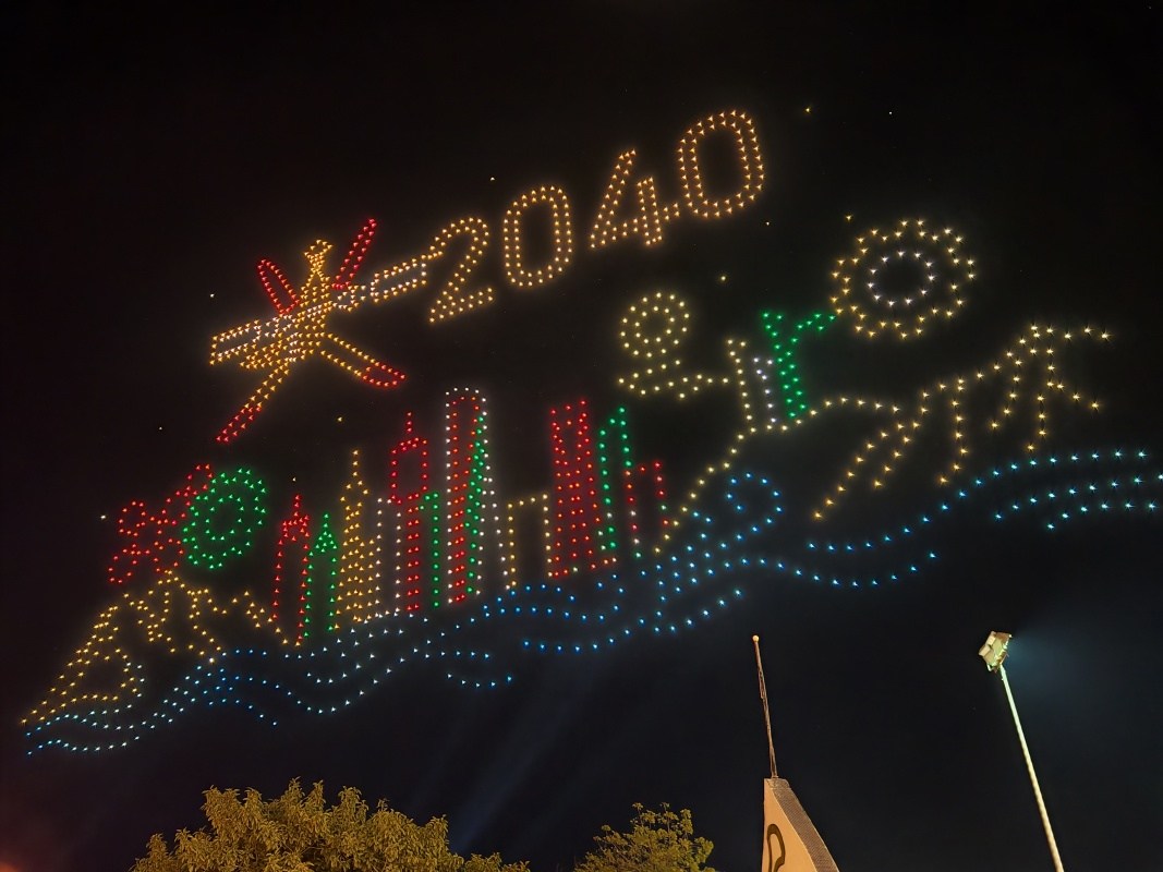 Dronová show