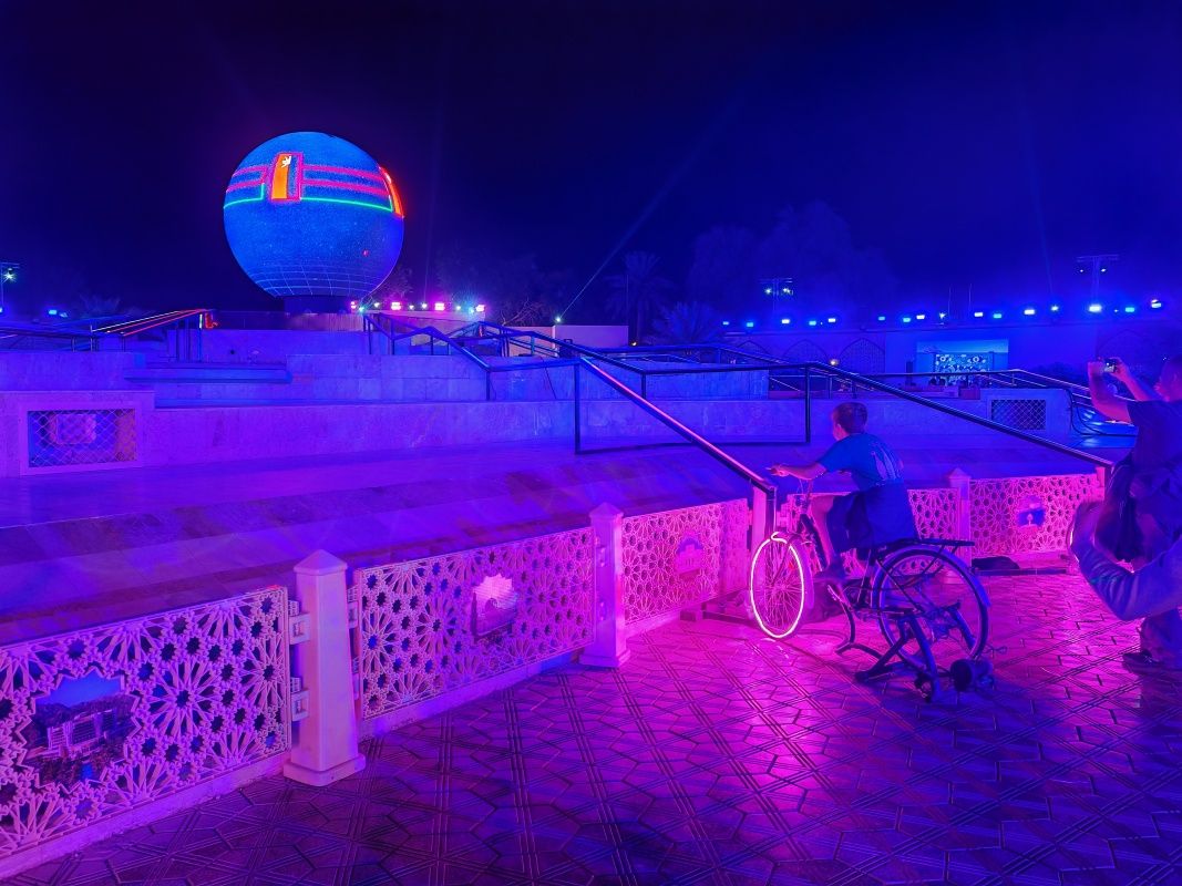 Svietiace bicykle