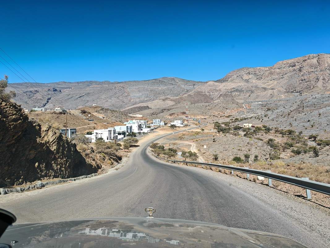 Cesta na 4x4 na Jabal Shams