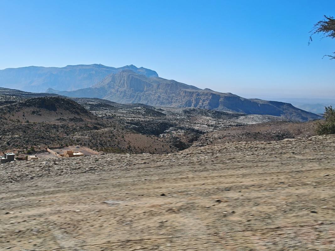 Cesta na 4x4 na Jabal Shams