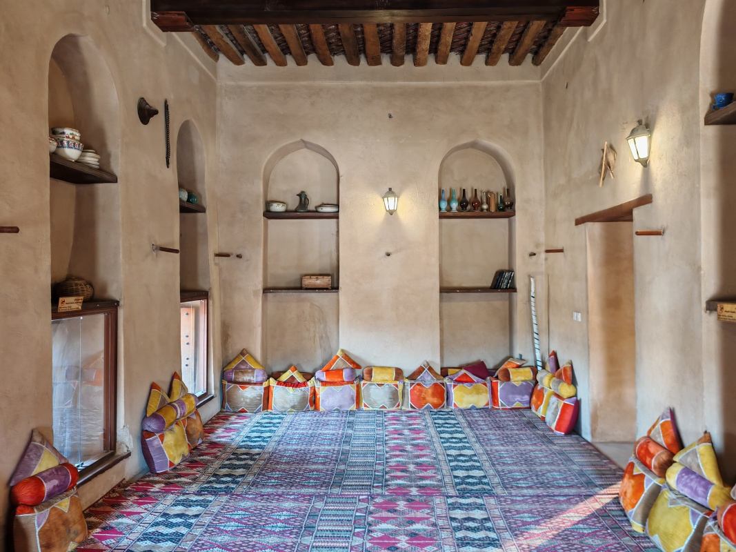 Nizwa Fort, návštevné miestnosti