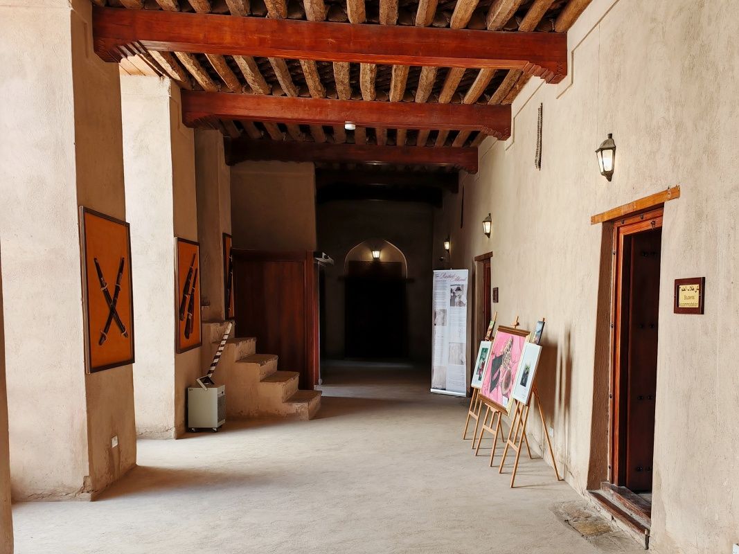 Nizwa Fort, návštevné miestnosti