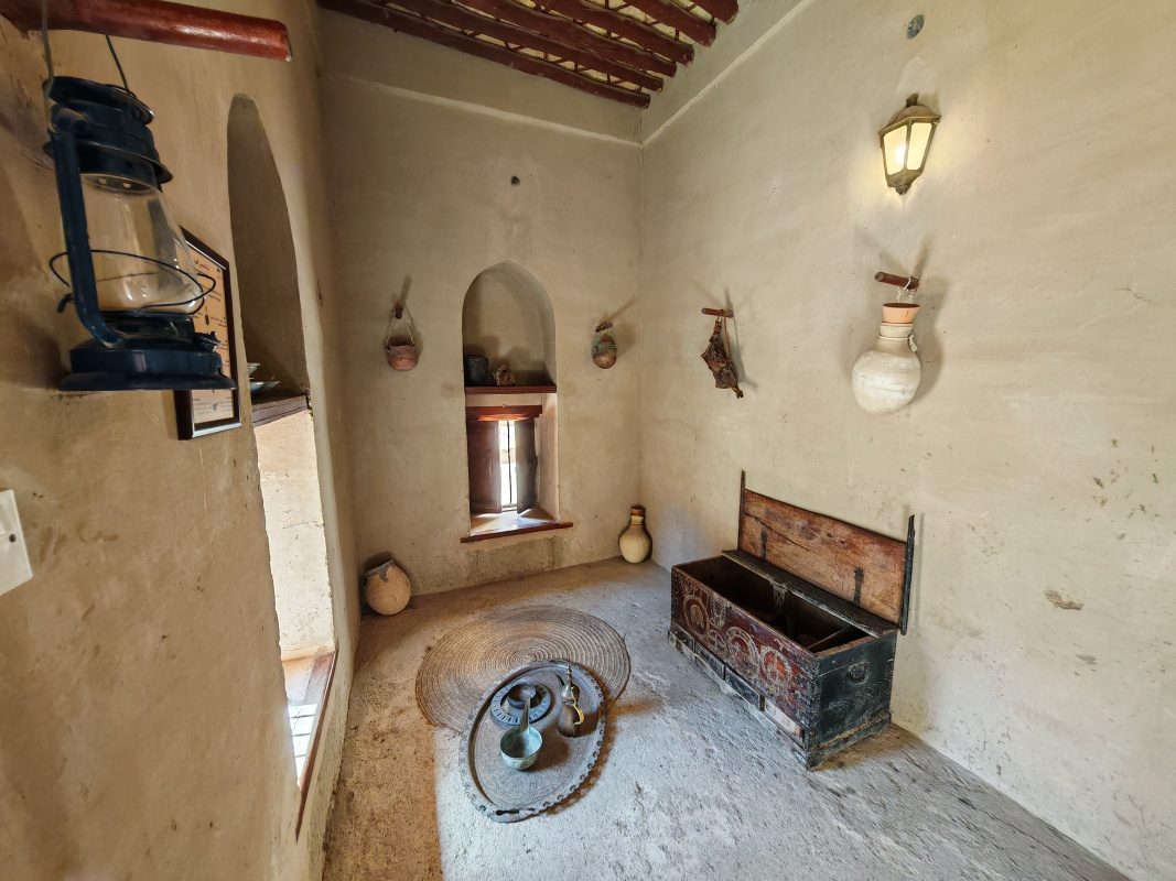 Nizwa Fort, miestnosť na prípravu kávy