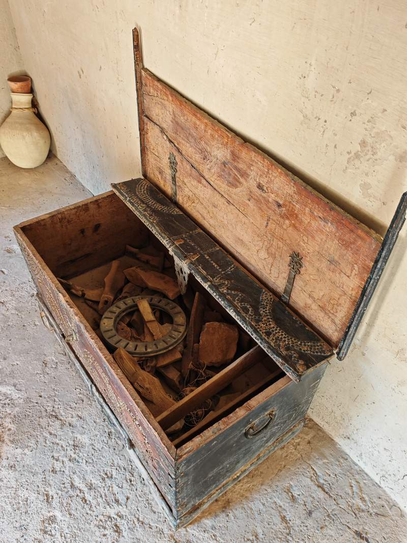 Nizwa Fort, miestnosť na prípravu kávy