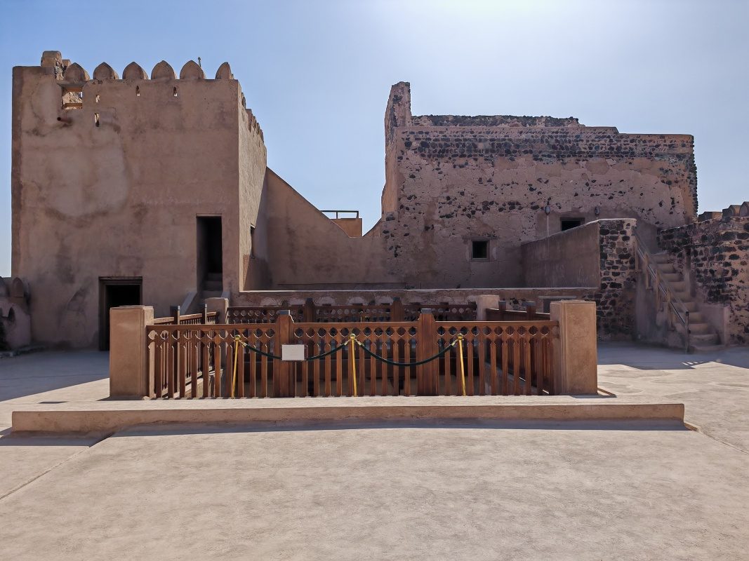 Jabreen Castle, strecha