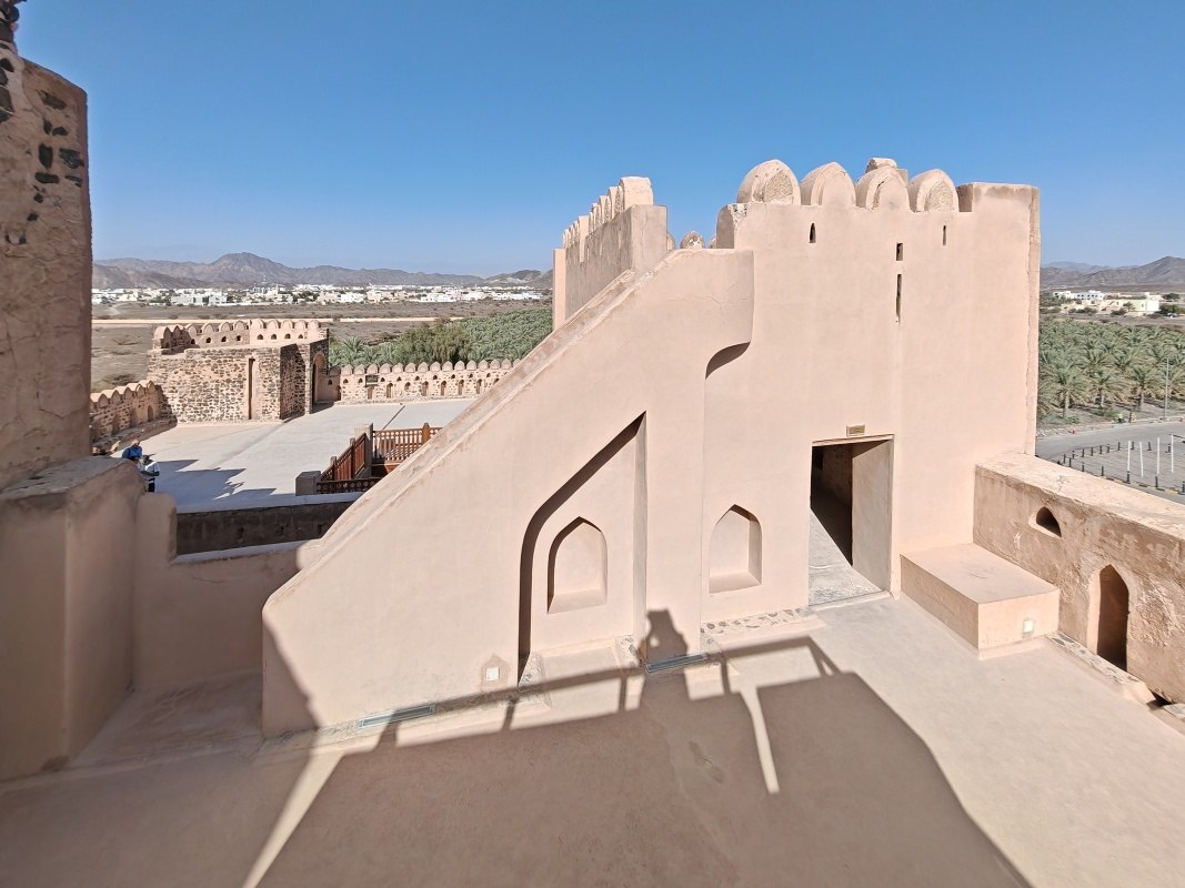 Jabreen Castle, strecha